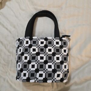 Elegant AFRICAN hand Made. Black and White Tote Bag